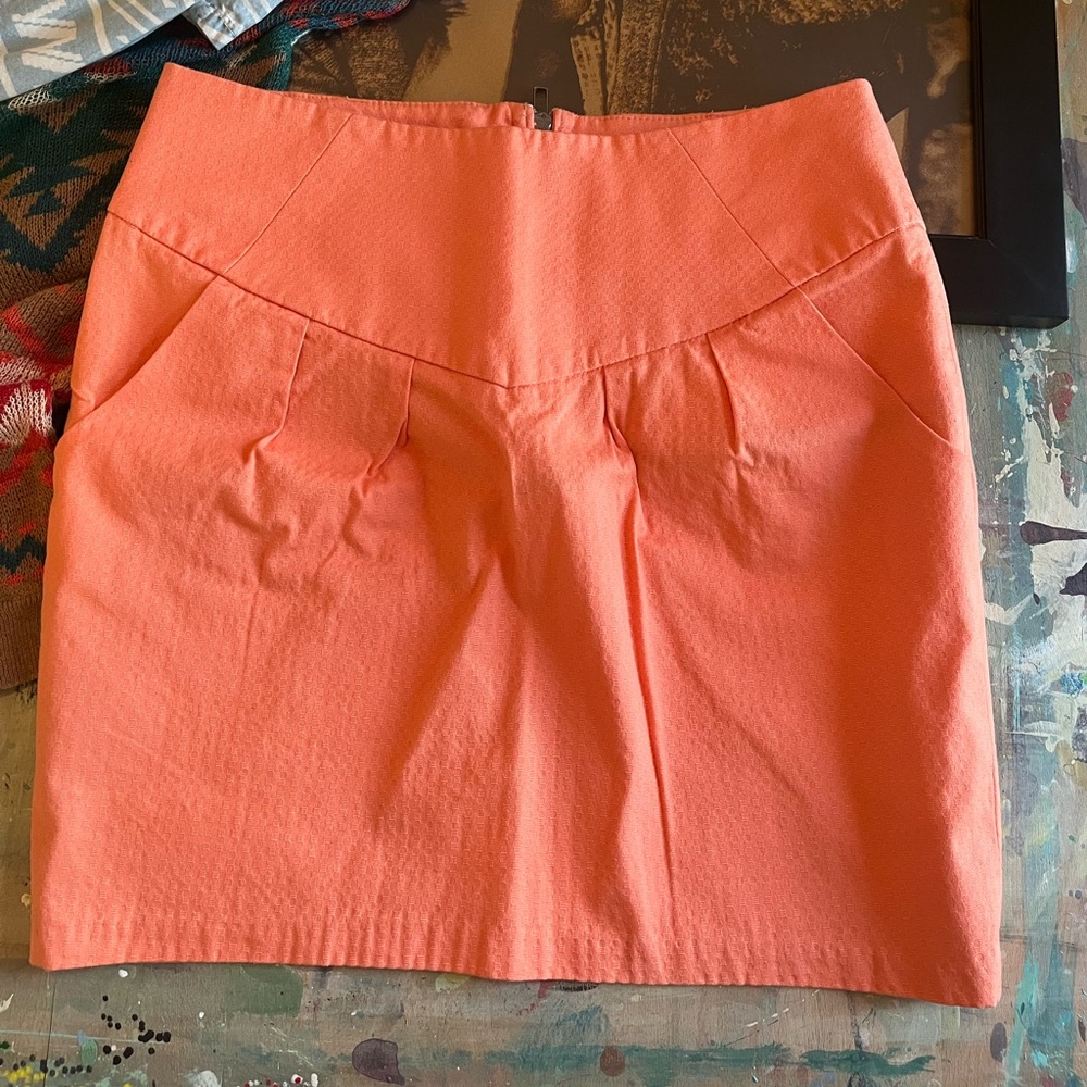 Urban Outfitters Silence + Noise Coral Pencil Skirt Size 2